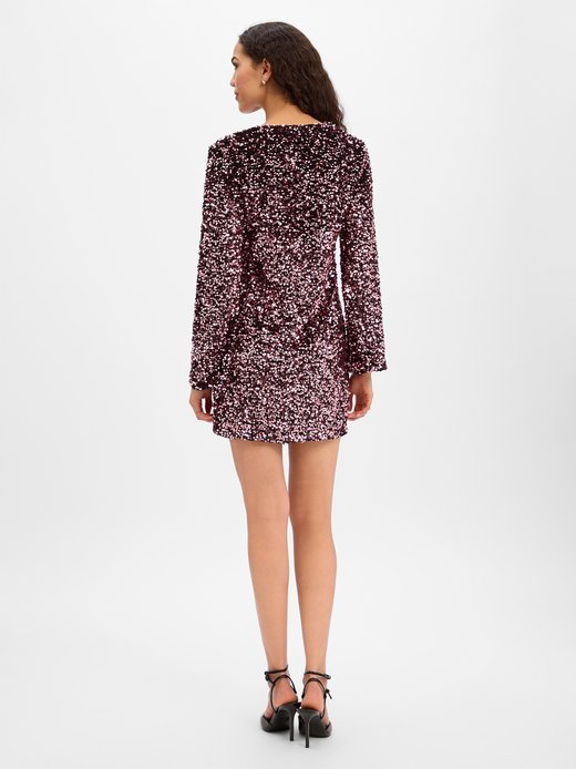 Damen Paillettenkleid