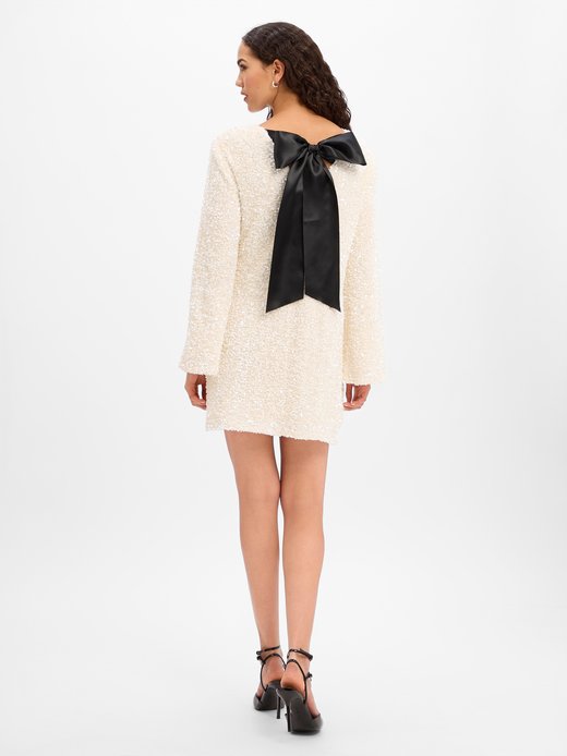 Damen Paillettenkleid