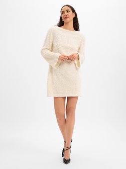 Damen Paillettenkleid