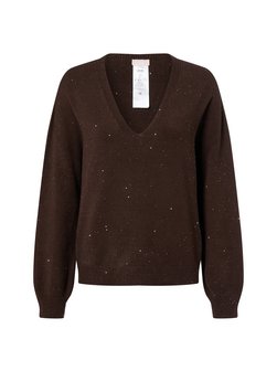 Damen Paillettenpullover