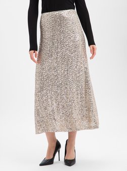 Damen Paillettenrock