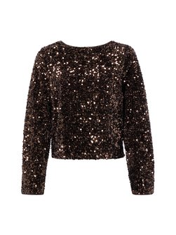 Damen Paillettenshirt - ONLConfidence
