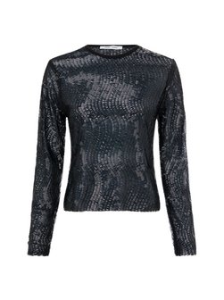 Damen Paillettenshirt - Saruby