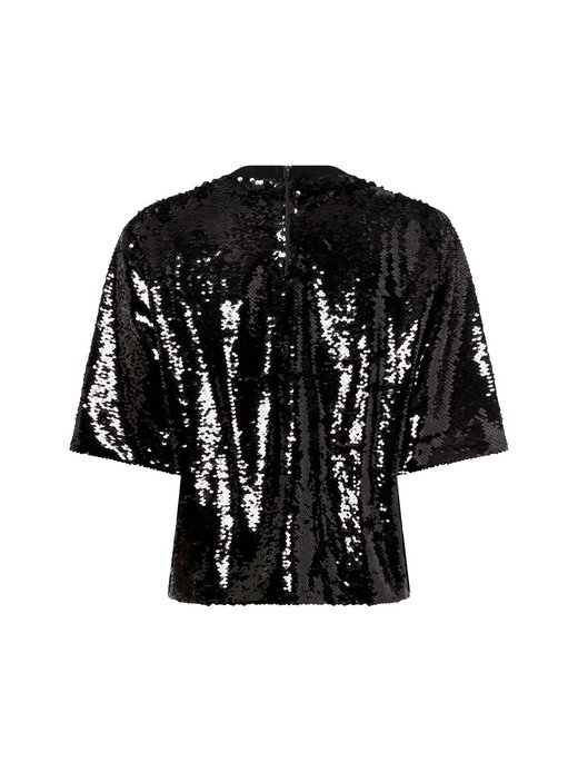 Damen Paillettenshirt