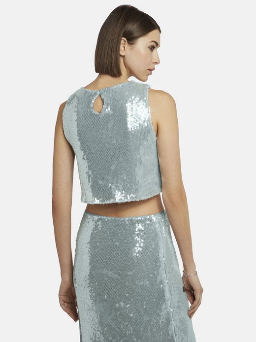 Damen Paillettentop - INAWIA