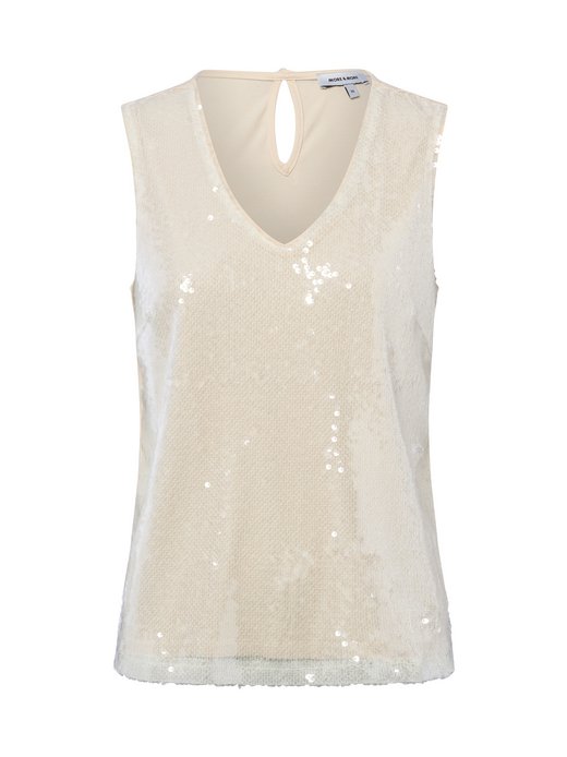 Damen Paillettentop