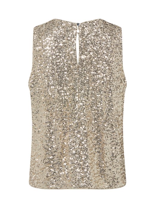 Damen Paillettentop