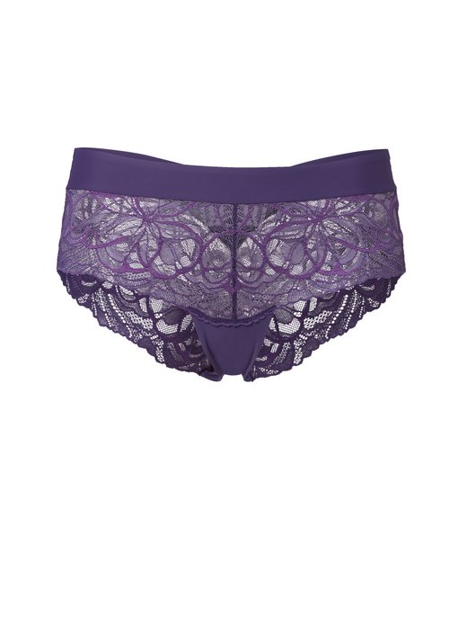Damen Pantie - Body Make-Up Illusion Lace Shorty