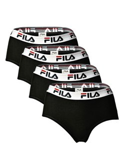 Artikelbild Damen Panty 4er Pack von FILA in schwarz uni