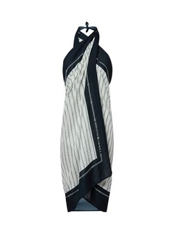 Artikelbild Damen Pareo von Tommy Hilfiger in marine ecru bedruckt