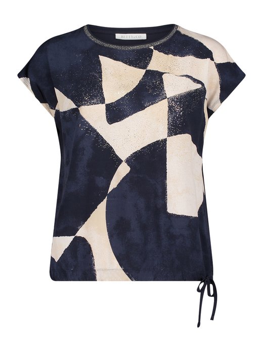 Damen Patchwork-Shirt