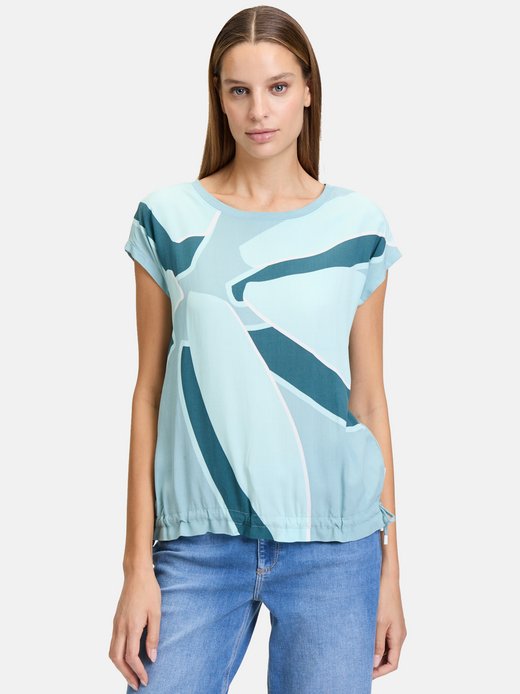 Damen Patchwork-Shirt
