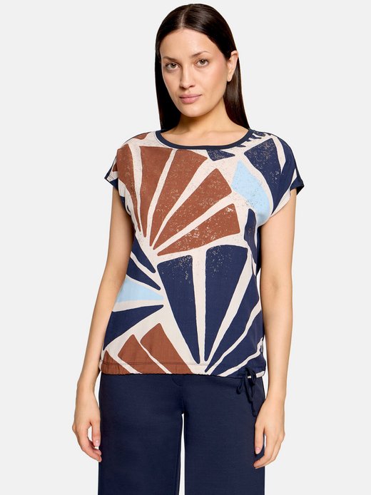 Damen Patchwork-Shirt