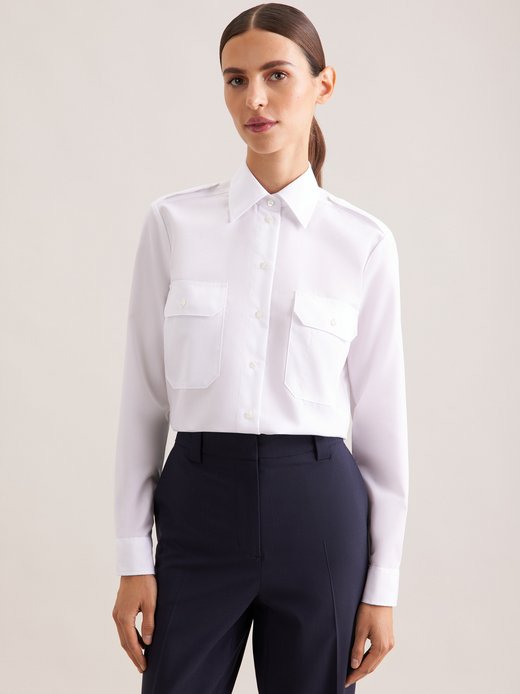 Damen Pilotenbluse - Slim Fit