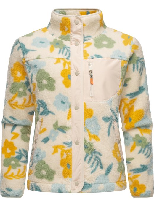 Damen Plüschjacke - Appopis Print