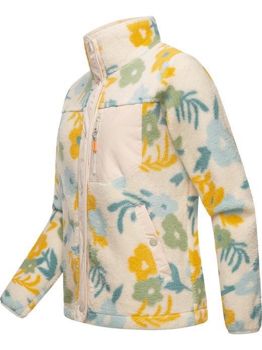 Damen Plüschjacke - Appopis Print