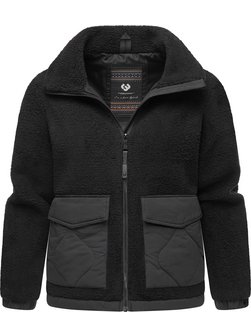 Artikelbild Damen Plüschjacke - Arctika von Ragwear in schwarz uni