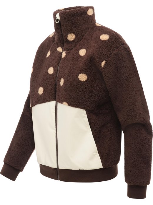 Damen Plüschjacke - Madaras Print Y