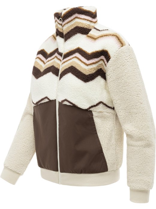 Damen Plüschjacke - Madaras Print Y