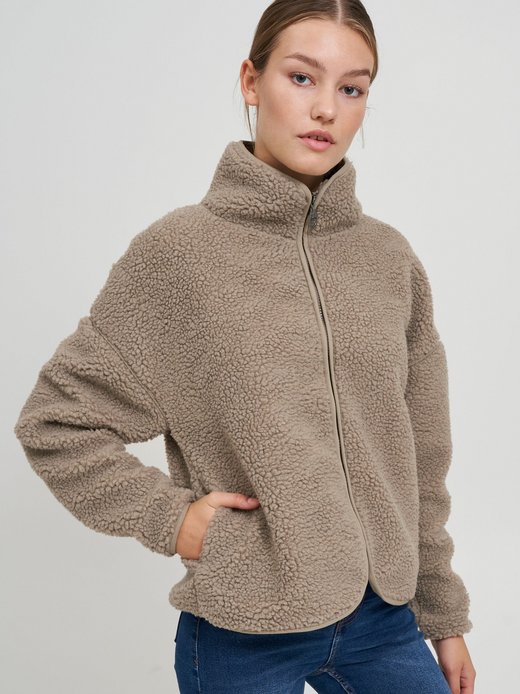 Damen Plüschjacke - OXTonje