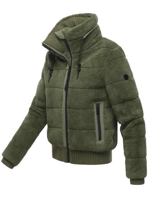 Damen Plüschjacke - Schneepuder 14