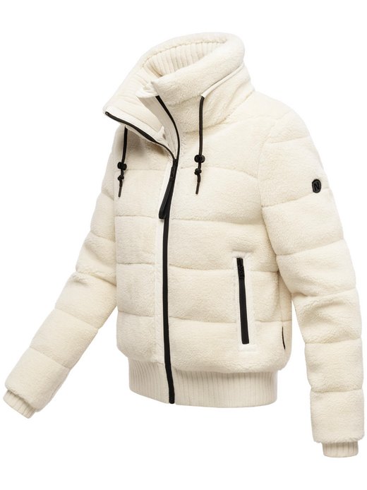 Damen Plüschjacke - Schneepuder 14