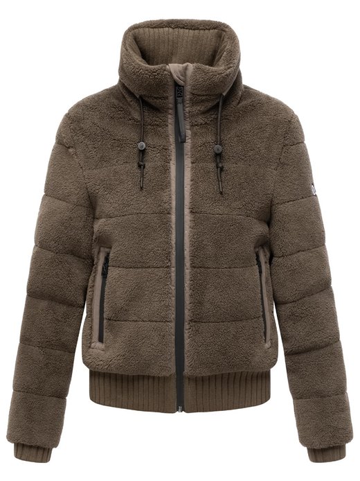 Damen Plüschjacke - Schneepuder 14