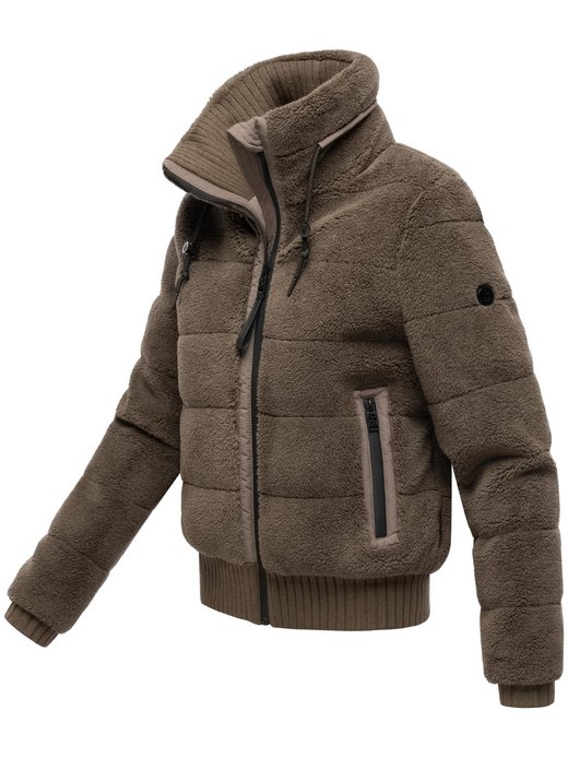 Damen Plüschjacke - Schneepuder 14