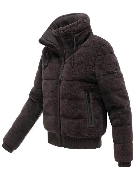 Damen Plüschjacke - Schneepuder 14