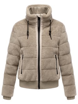 Damen Plüschjacke - Schneepuder 14