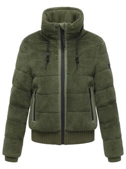 Damen Plüschjacke - Schneepuder 14