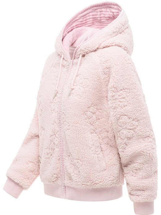 Damen Plüschjacke - Taliana Emboss Y