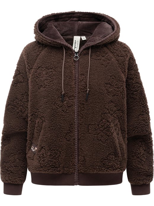 Damen Plüschjacke - Taliana Emboss Y
