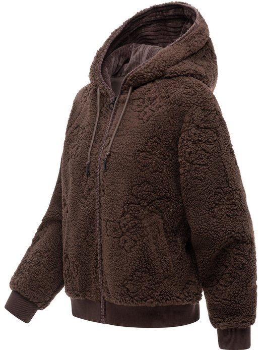 Damen Plüschjacke - Taliana Emboss Y