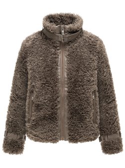 Damen Plüschjacke - Wuschelwonne 14