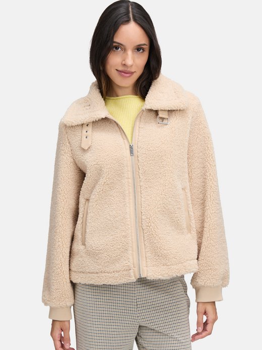 Damen Plüschjacke
