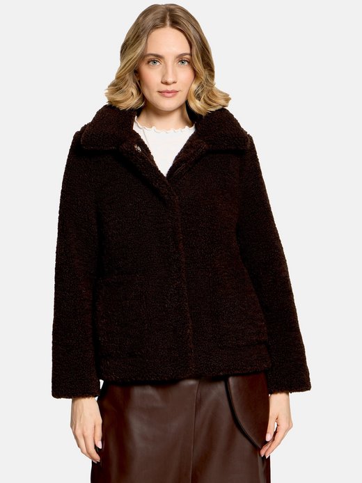 Damen Plüschjacke