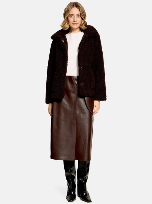 Damen Plüschjacke