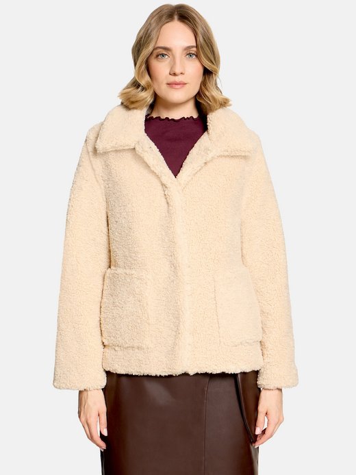 Damen Plüschjacke