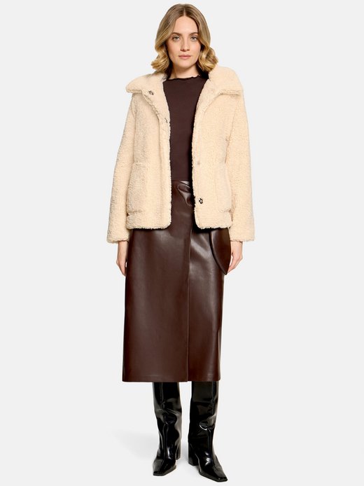 Damen Plüschjacke