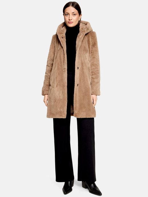 Damen Plüschjacke