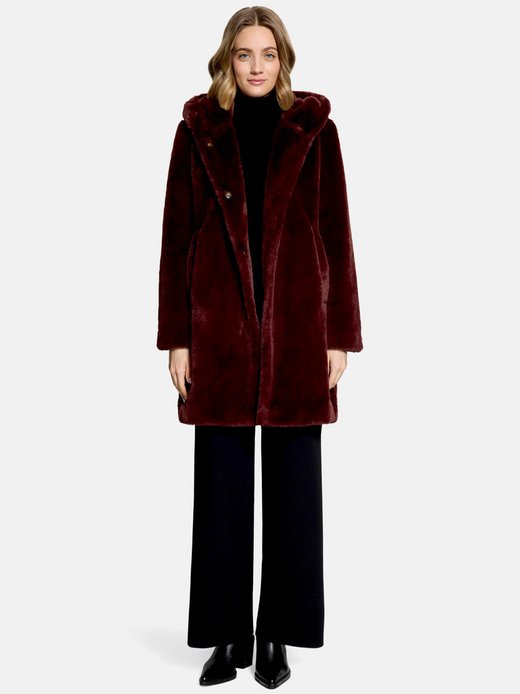 Damen Plüschjacke