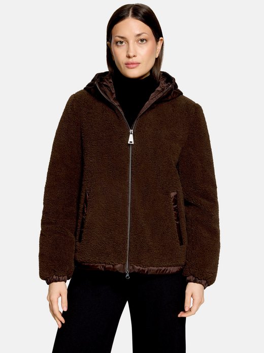 Damen Plüschjacke