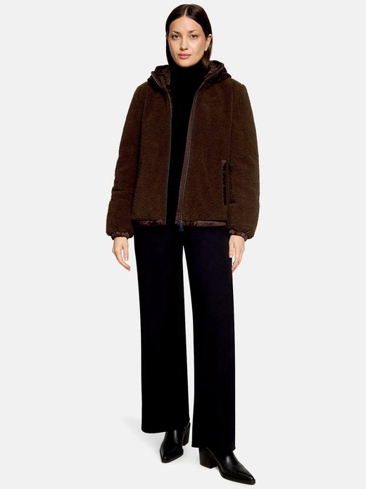 Damen Plüschjacke