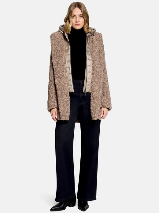 Damen Plüschjacke