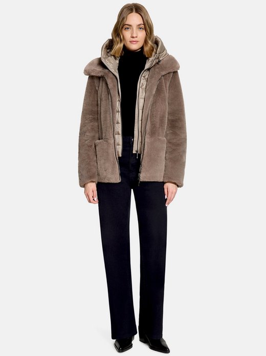 Damen Plüschjacke