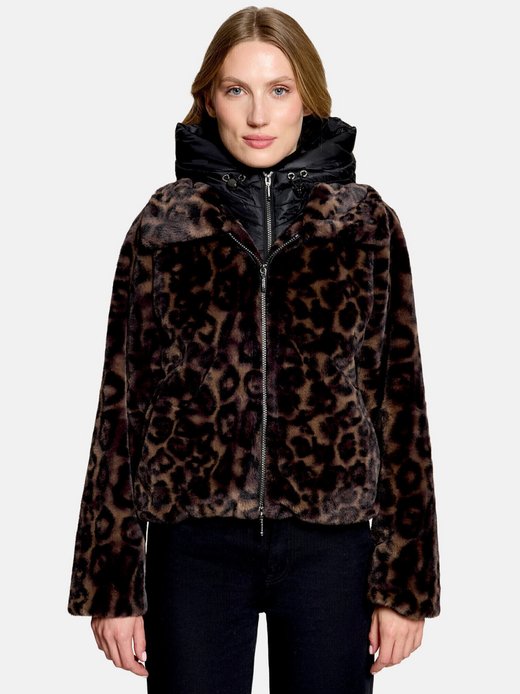 Damen Plüschjacke