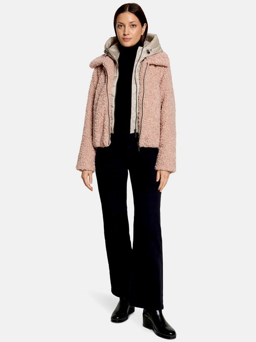 Damen Plüschjacke