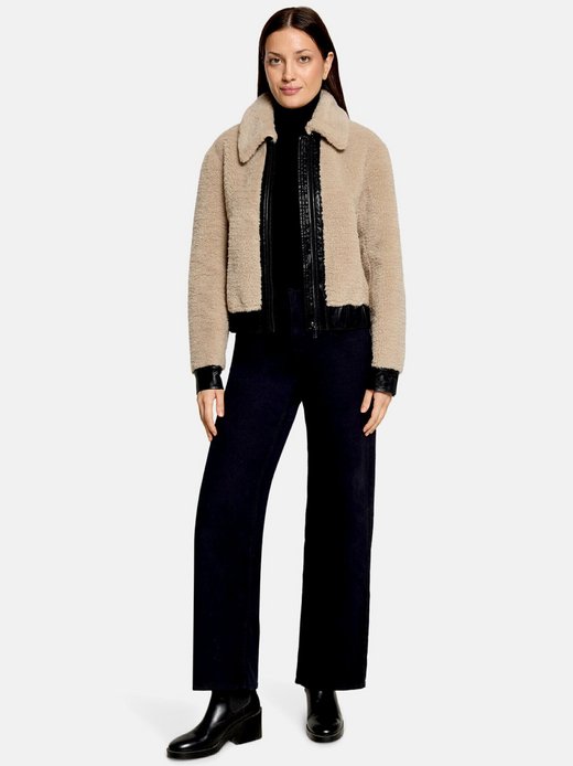 Damen Plüschjacke
