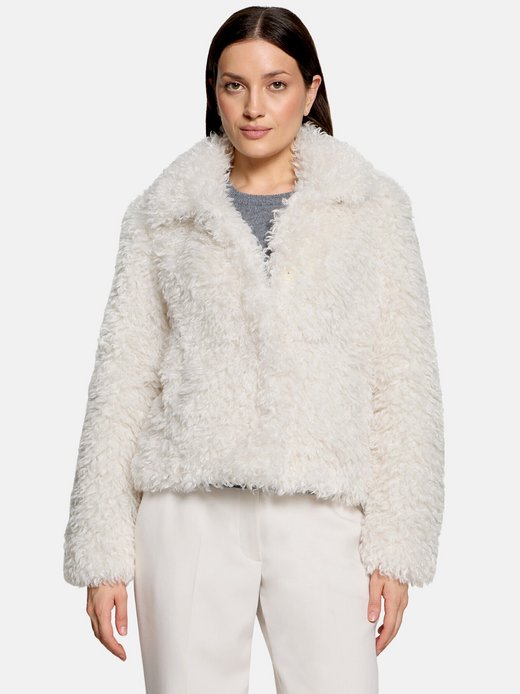 Damen Plüschjacke